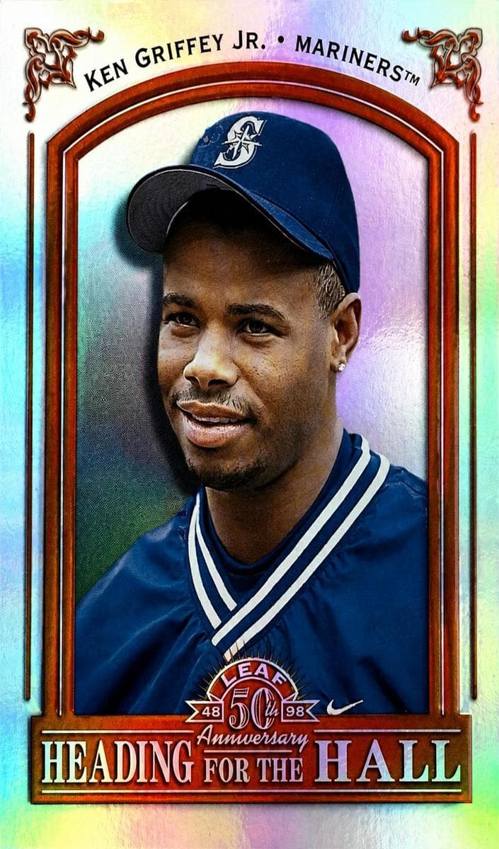 Ken Griffey Jr. 1998 leaf Leaf