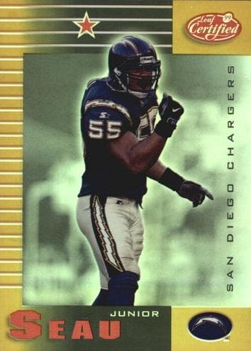 Junior Seau 1999 leaf Leaf Certified
