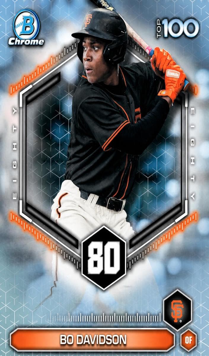 Bo Davidson trading card