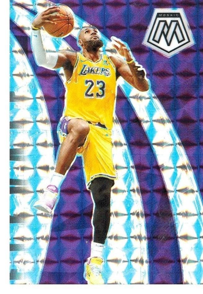 LeBron James 2020 panini Panini Mosaic