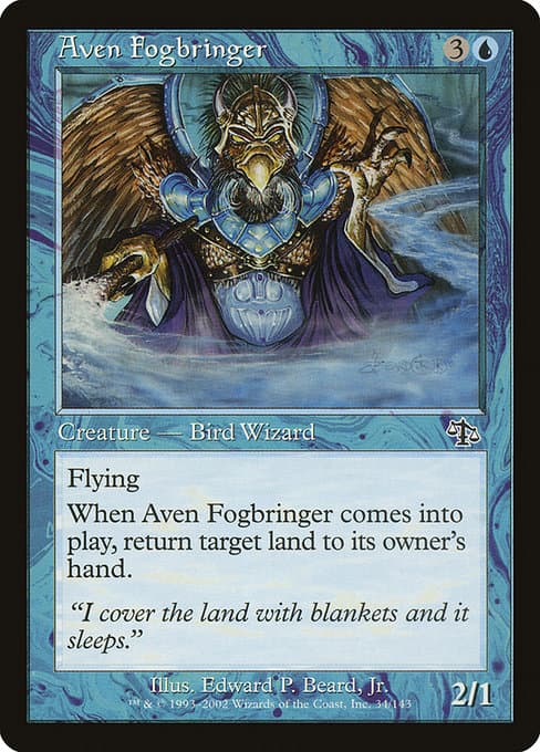 Aven Fogbringer 2002 Magic: The Gathering Judgment