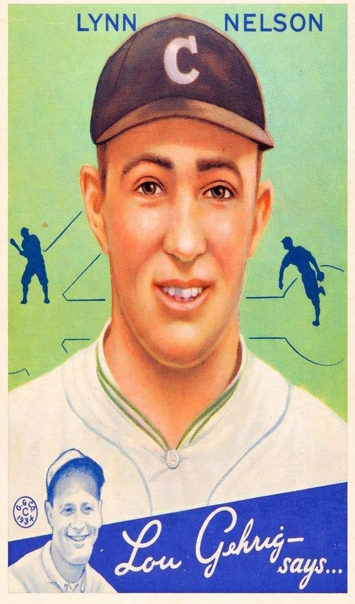 Lynn Nelson 1934 unknown Goudey