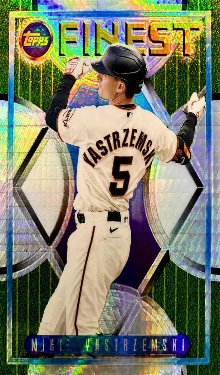 Mike Yastrzemski 2022 unknown Finest Flashbacks