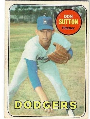 Don Sutton 1969 topps O-Pee-Chee