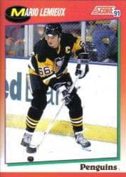 Mario Lemieux 1991 score