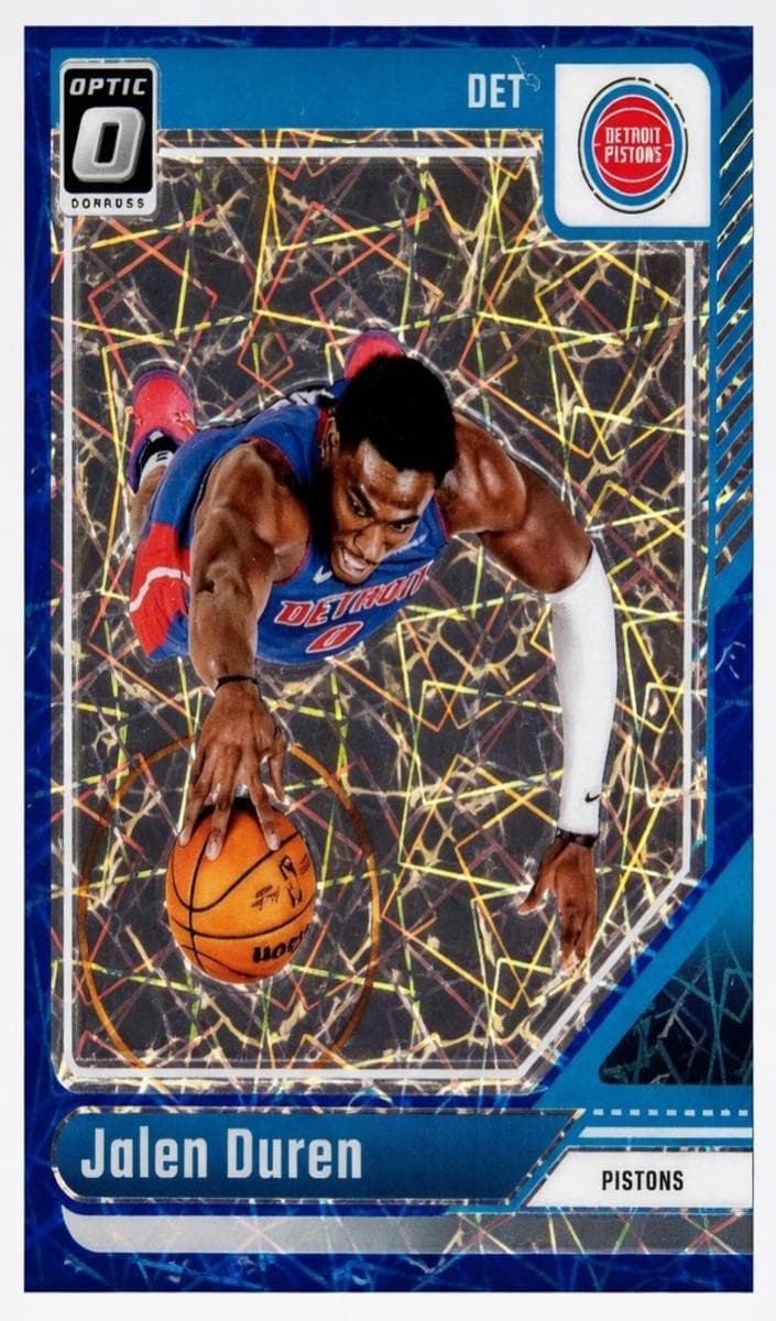 Jalen Duren 2024 panini Donruss Optic