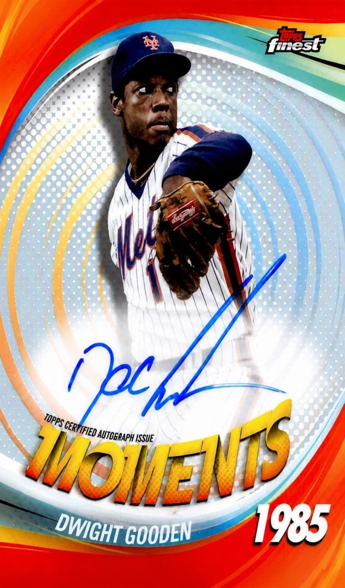 Dwight Gooden 2025 topps Topps Finest