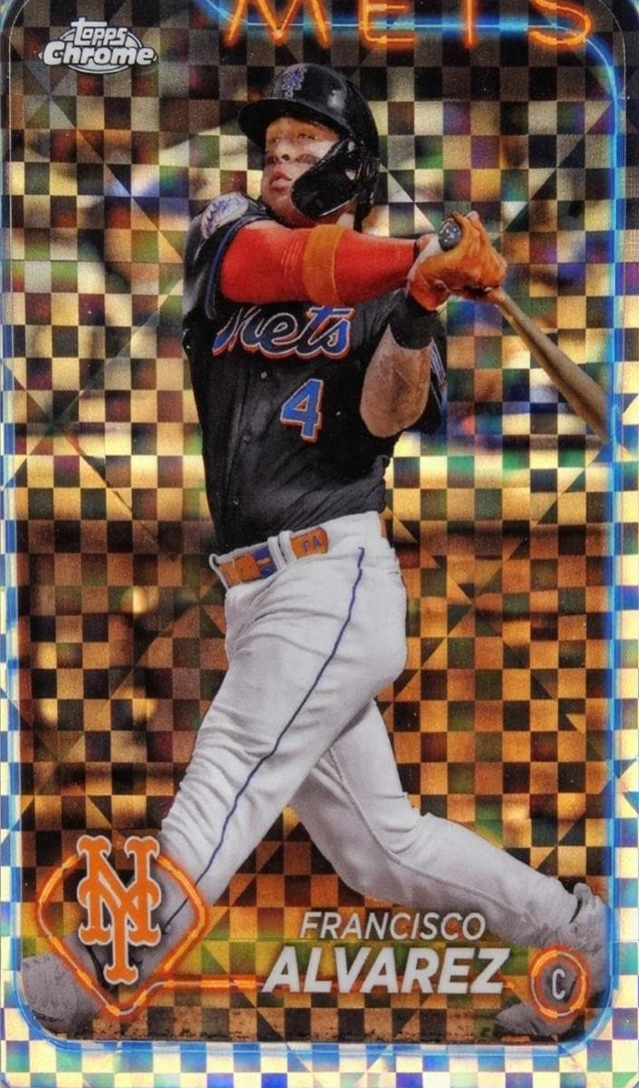 Francisco Alvarez 2024 topps Topps Chrome