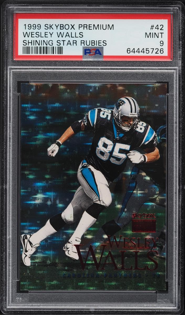 Wesley Walls 1999 fleer SkyBox Premium