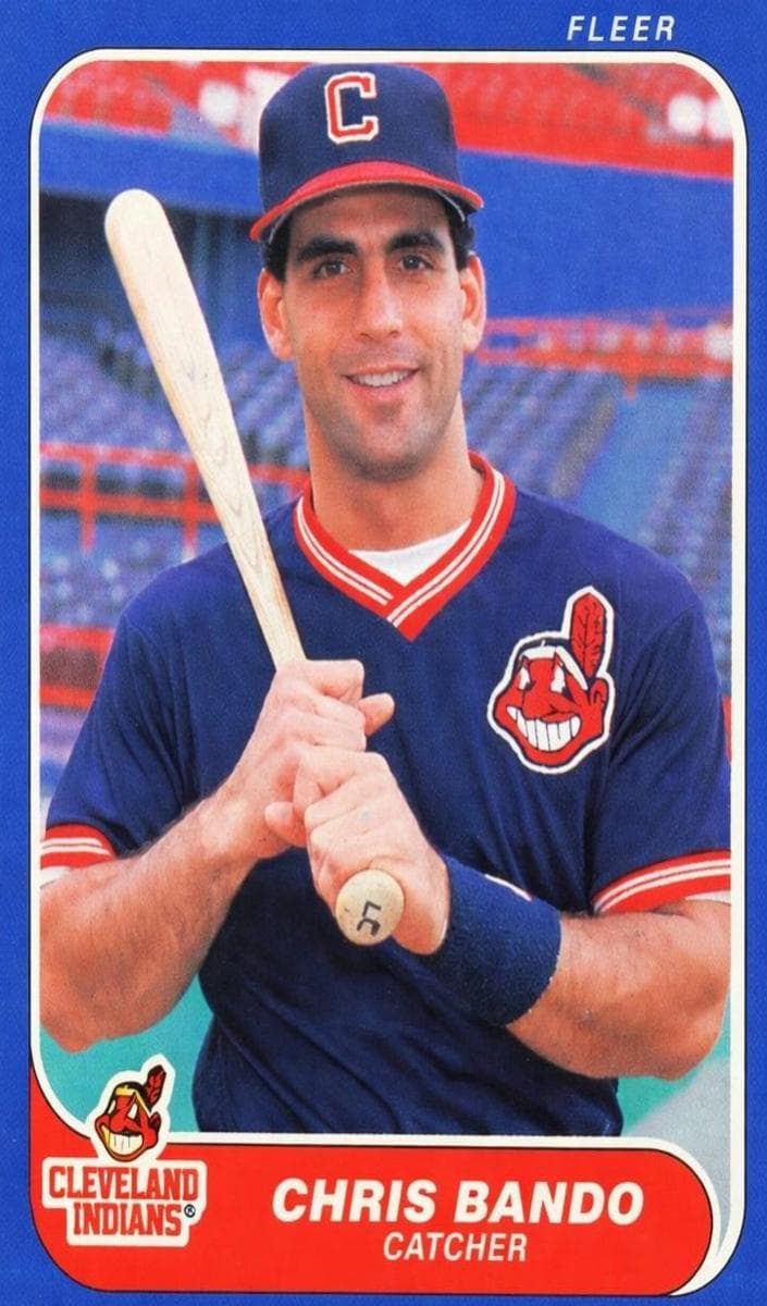 Chris Bando trading card