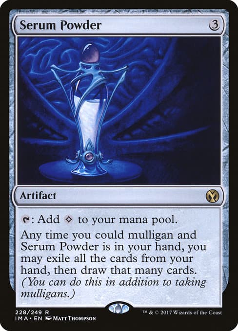 Serum Powder 2004 Magic: The Gathering Darksteel