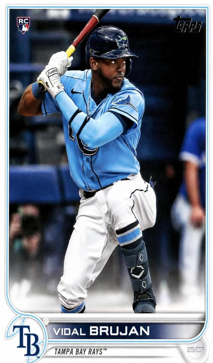 Vidal Brujan 2022 topps Topps Chrome Sapphire Edition
