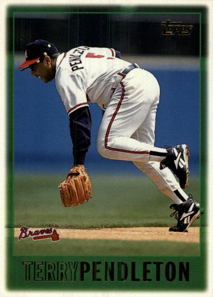 Terry Pendleton 1997 topps Topps