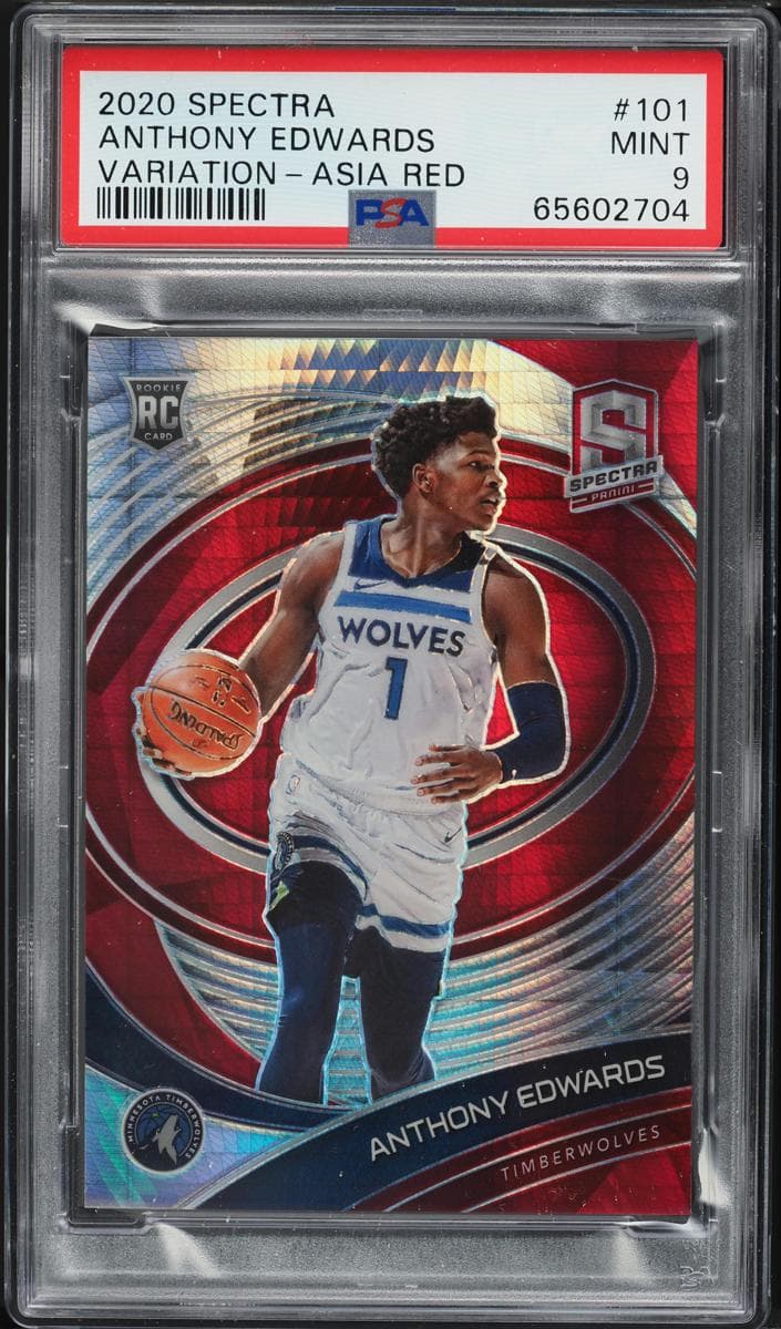 Anthony Edwards 2020 panini