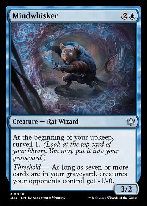 Mindwhisker 2024 Magic: The Gathering Bloomburrow