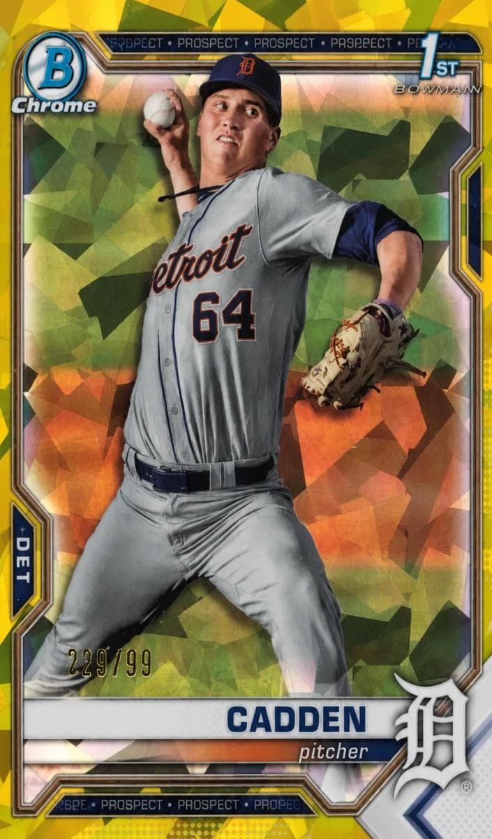 Ty Madden 2021 bowman Bowman Draft Sapphire Edition