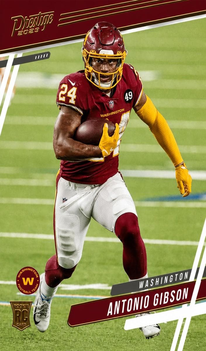 Antonio Gibson 2020 panini Panini Chronicles