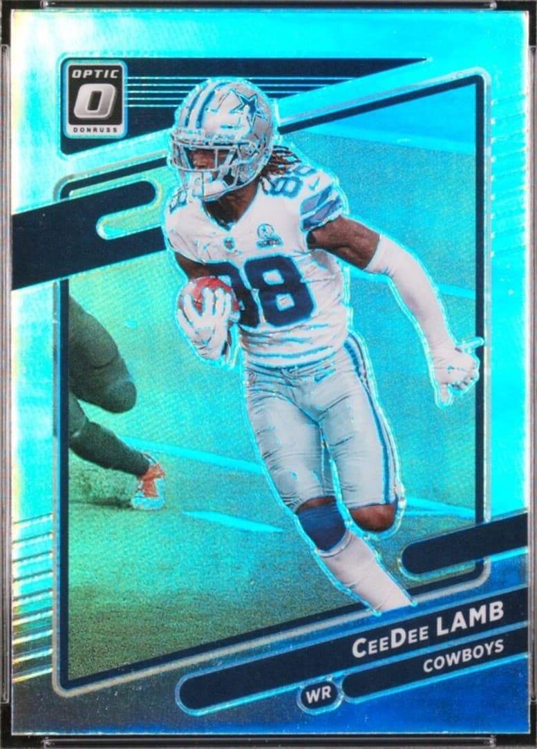 Football Ceedee Lamb 2021 Donruss Optic 2021 Donruss Optic holo