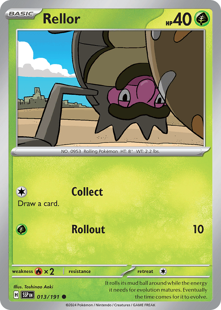 Rellor 2023 Pokemon