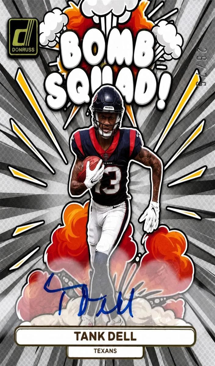 Tank Dell 2023 panini Panini Donruss