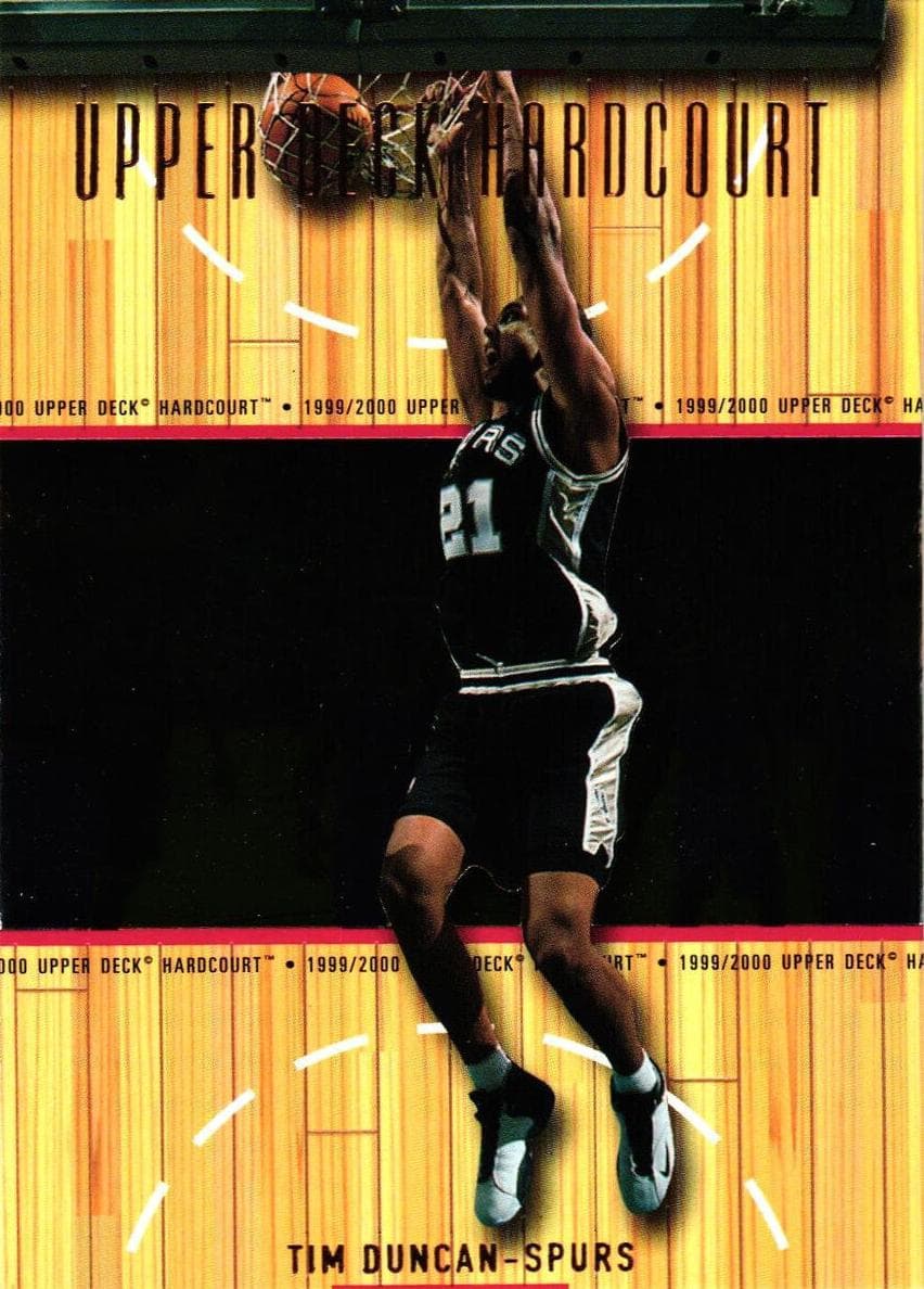 Tim Duncan 1999 upper-deck Hardcourt