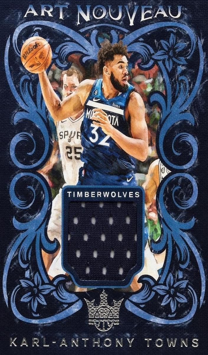 Karl-Anthony Towns 2023 panini Panini Court Kings