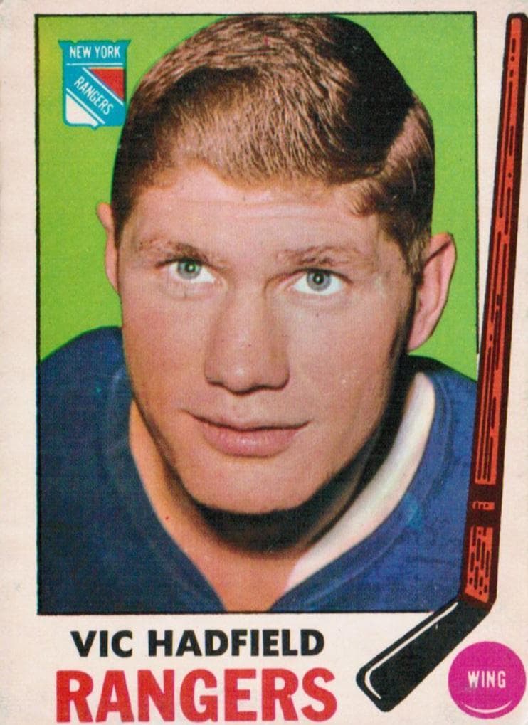 Vic Hadfield 1969 topps Topps