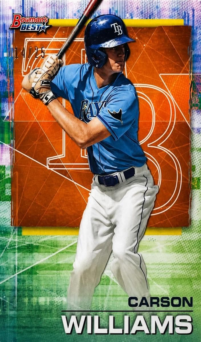 Carson Williams 2021 bowman Bowman's Best