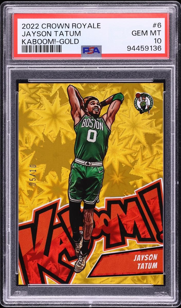 Jayson Tatum 2022 panini