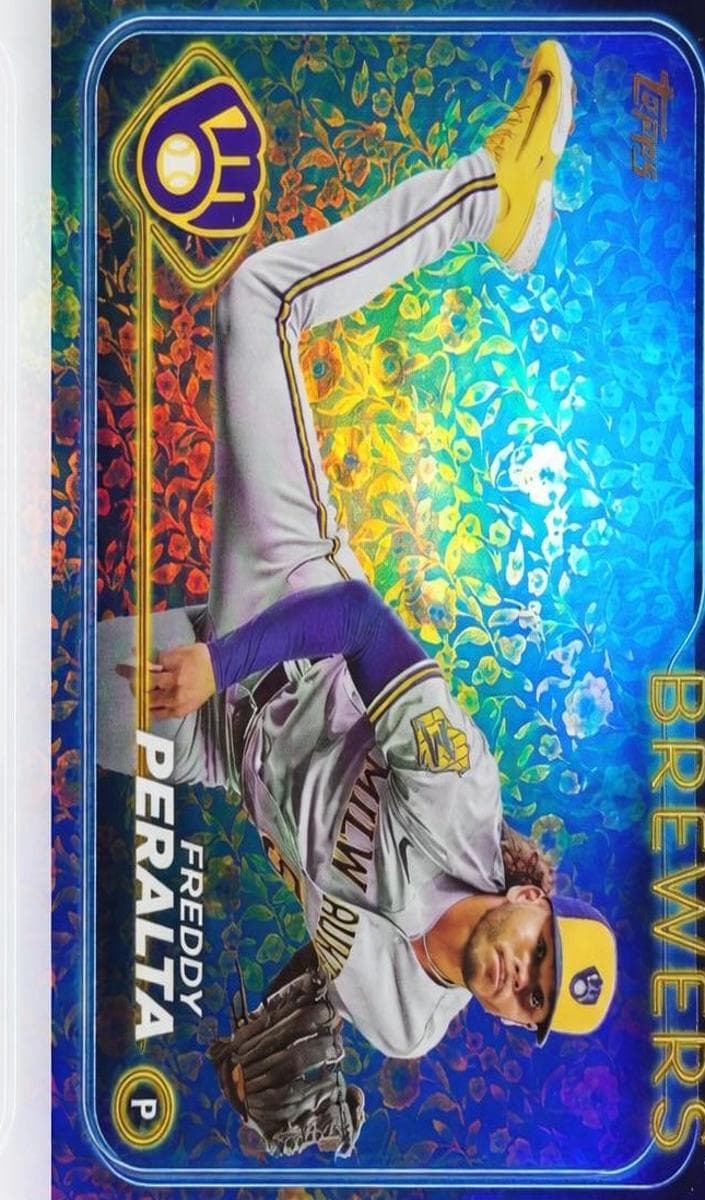 Freddy Peralta 2024 topps Topps