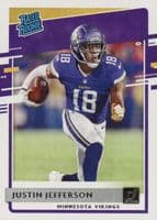 Justin Jefferson 2020 panini Donruss Optic