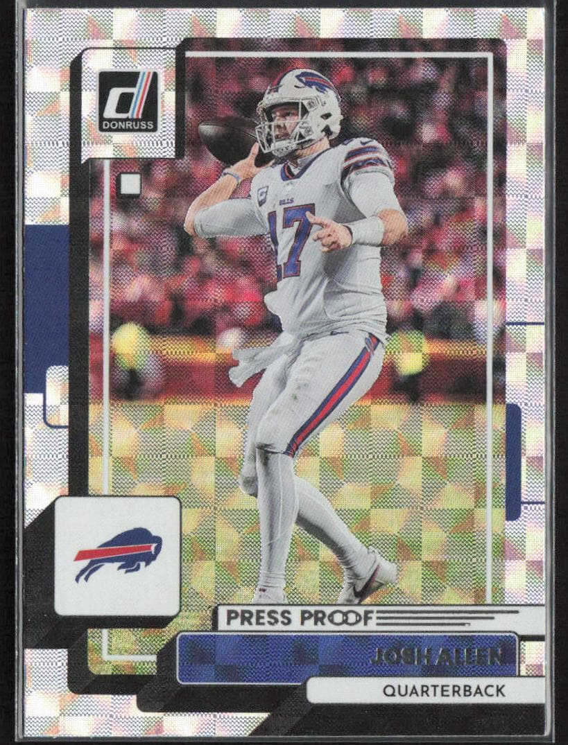 Josh Allen 2022 panini Donruss