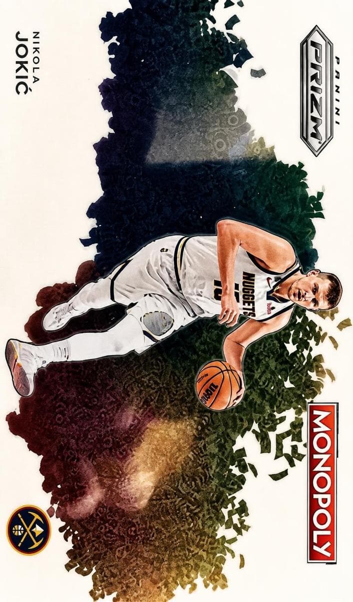 Nikola Jokic 2023 panini Panini Prizm Monopoly