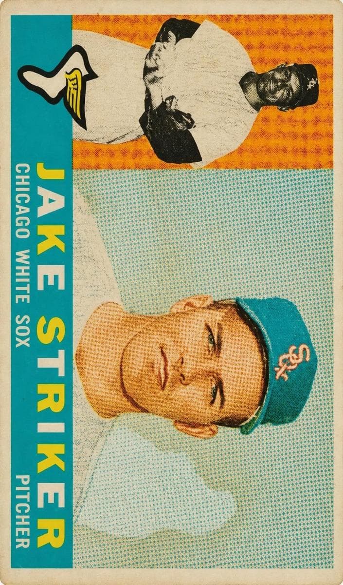 Jake Striker 1960 topps