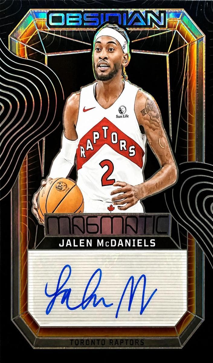 Jalen McDaniels 2023 panini Obsidian