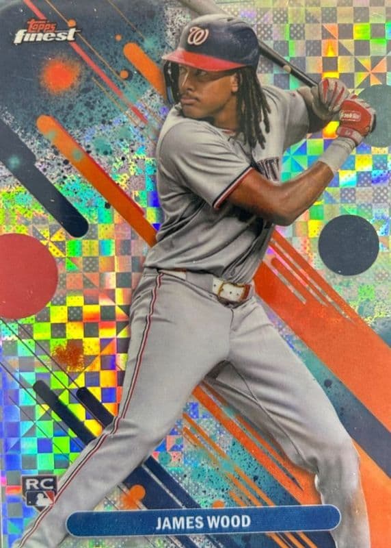 James Wood 2025 topps Topps Finest Common