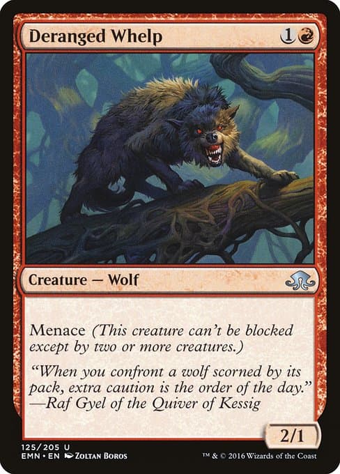 Deranged Whelp 2016 Magic: The Gathering Eldritch Moon