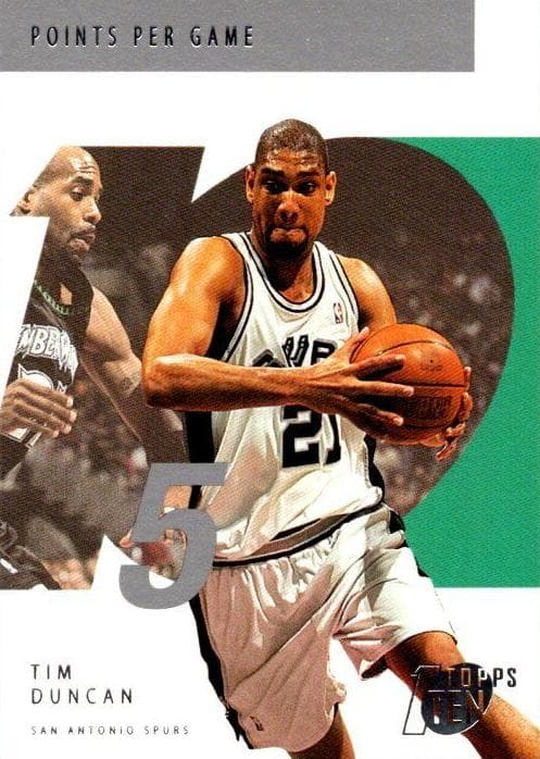 Tim Duncan 2002 topps