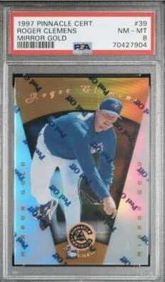 Roger Clemens 1997 panini