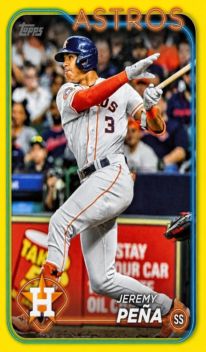 Jeremy Peña 2024 topps Topps
