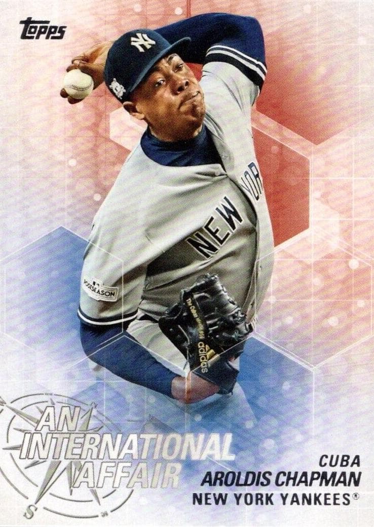 Aroldis Chapman 2018 topps Topps Update