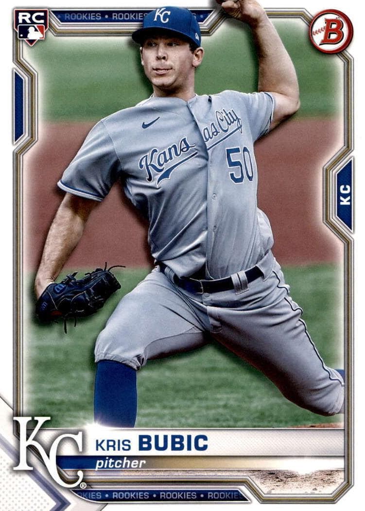 Kris Bubic 2021 bowman Bowman