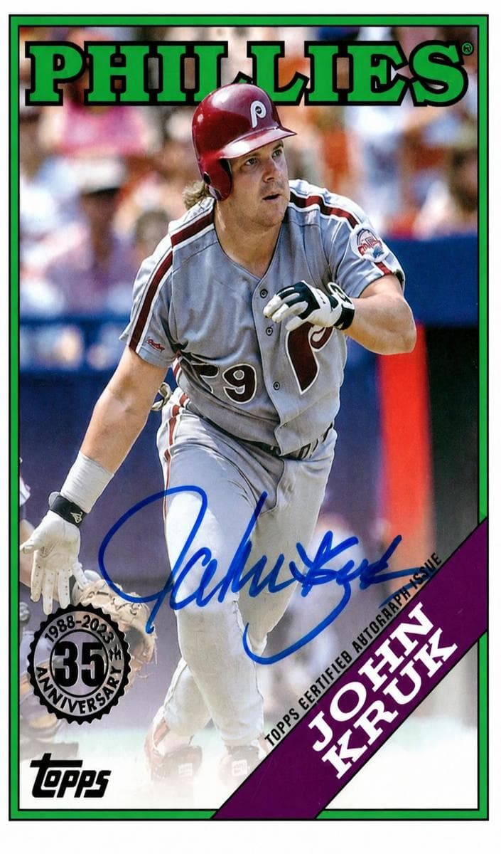 John Kruk 2023 topps Topps
