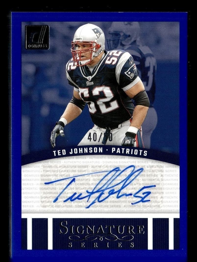Ted Johnson trading card
