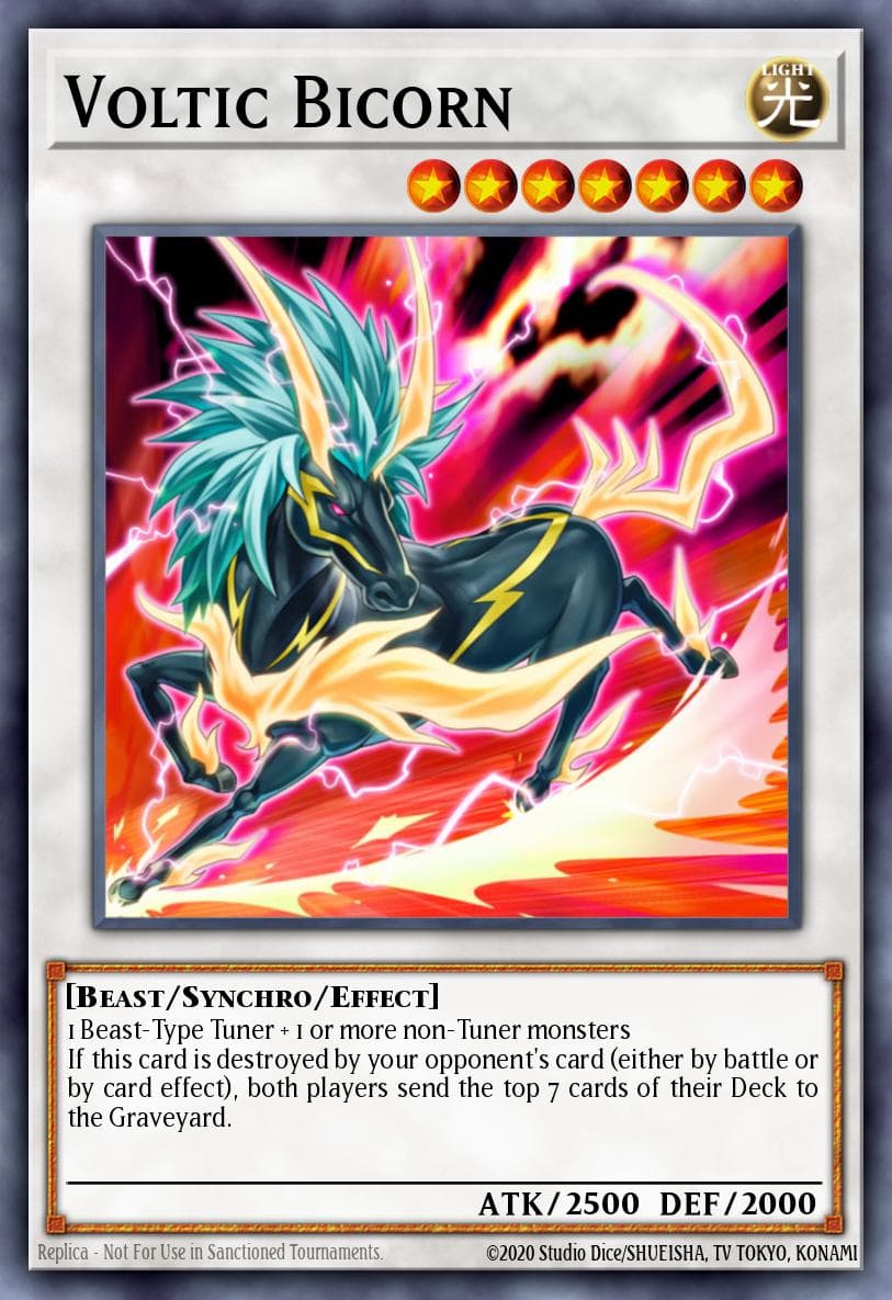 Voltic Bicorn 2010 Yu-Gi-Oh! Duelist Revolution
