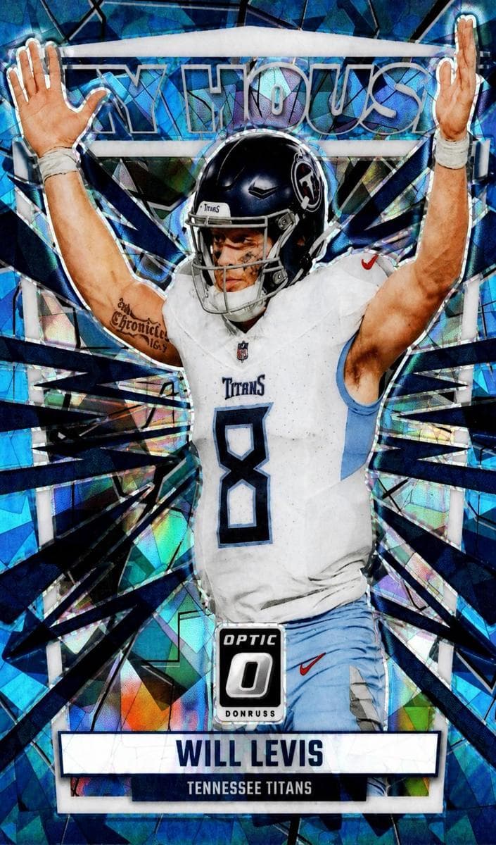 Will Levis 2023 panini Donruss Optic