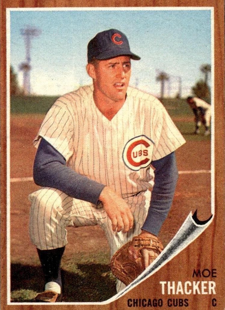Moe Thacker 1962 topps Topps