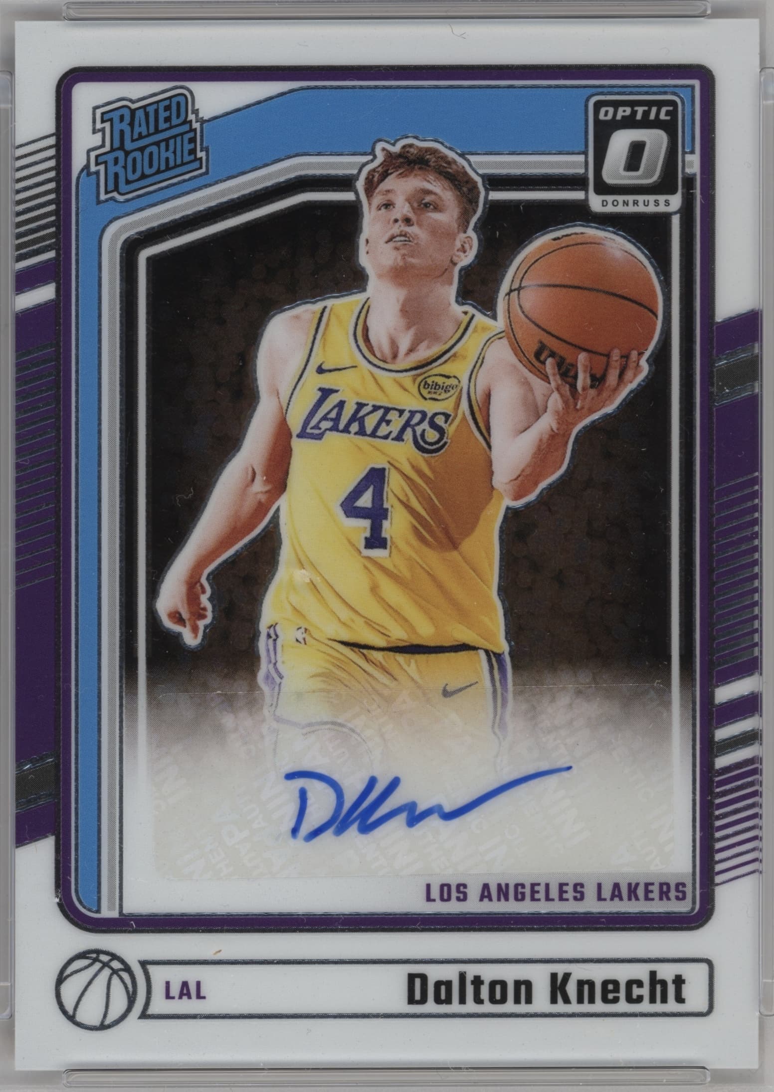 Dalton Knecht 2024 panini Panini Donruss Optic