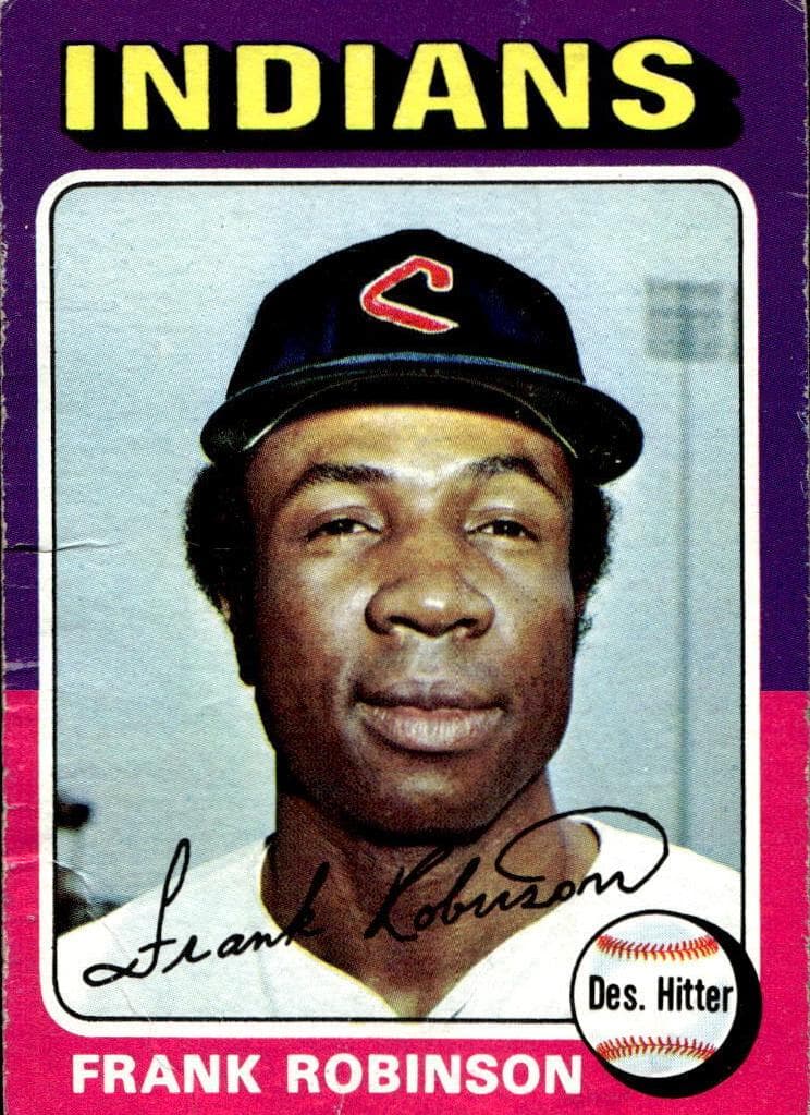 Frank Robinson 1975 topps Topps Mini