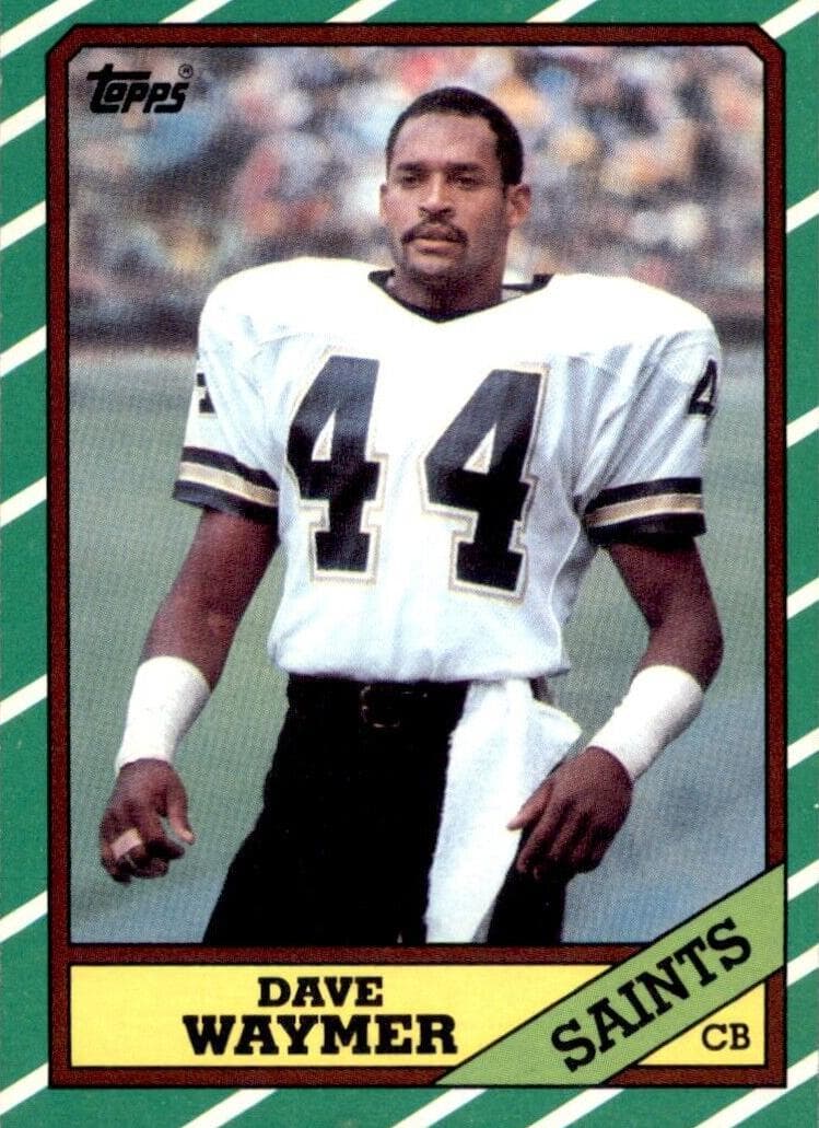Dave Waymer 1986 topps